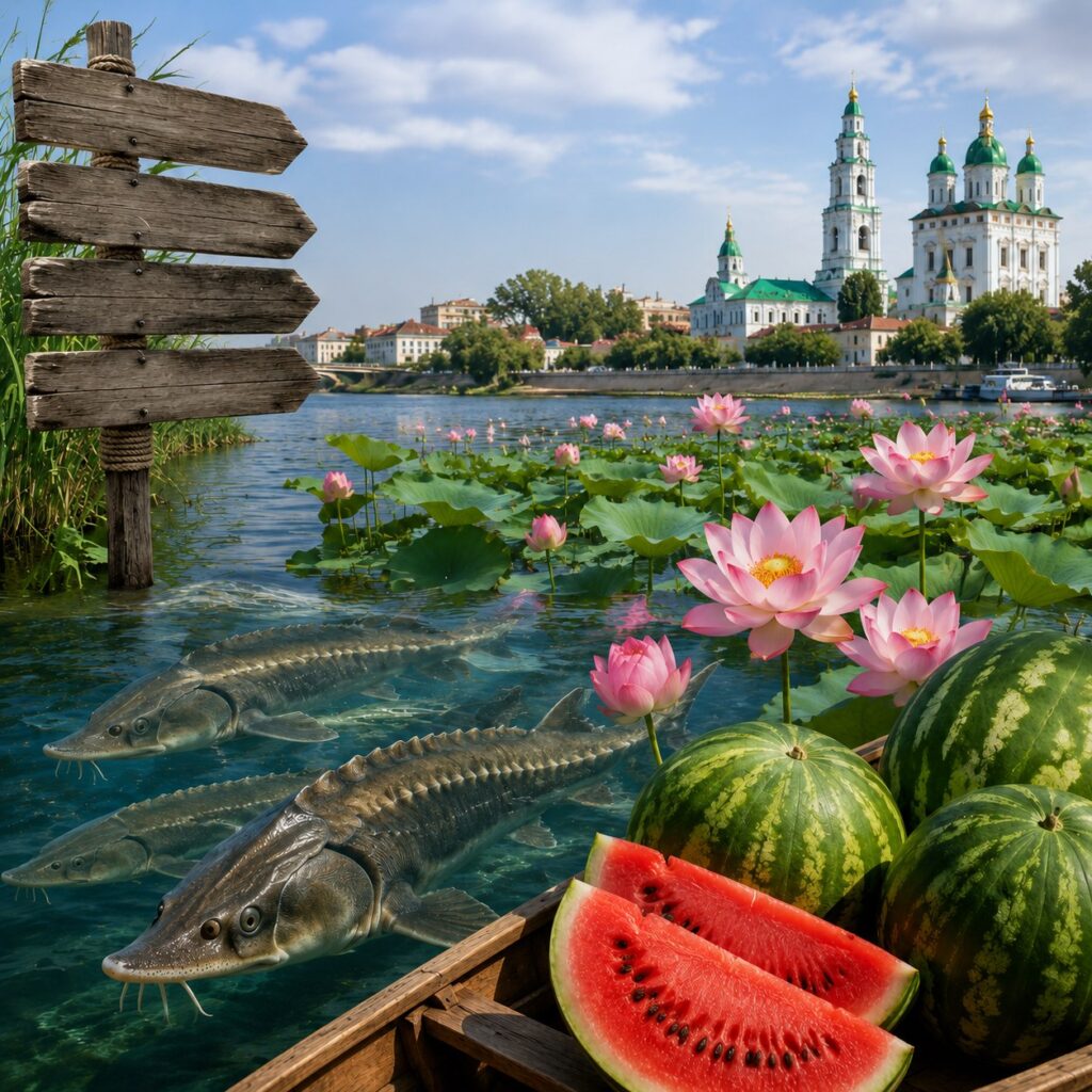 Астраханские мотивы: чарующая красота лотоса и гармония вкуса