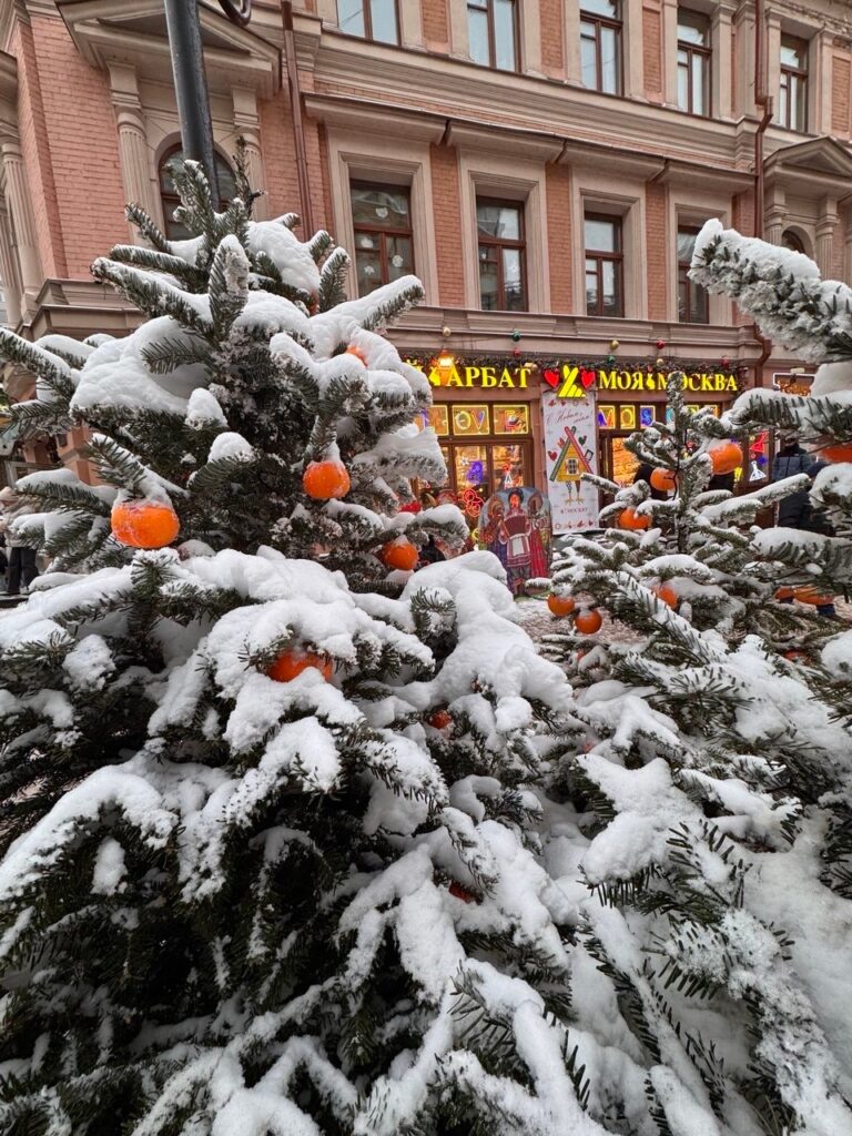 Предновогодняя Москва