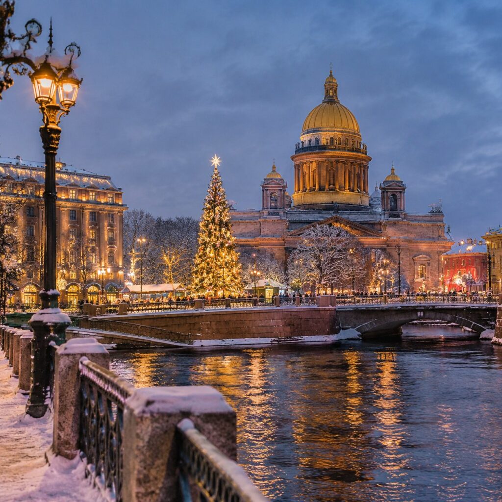 Встреча Нового 2027 года в Санкт-Петербурге